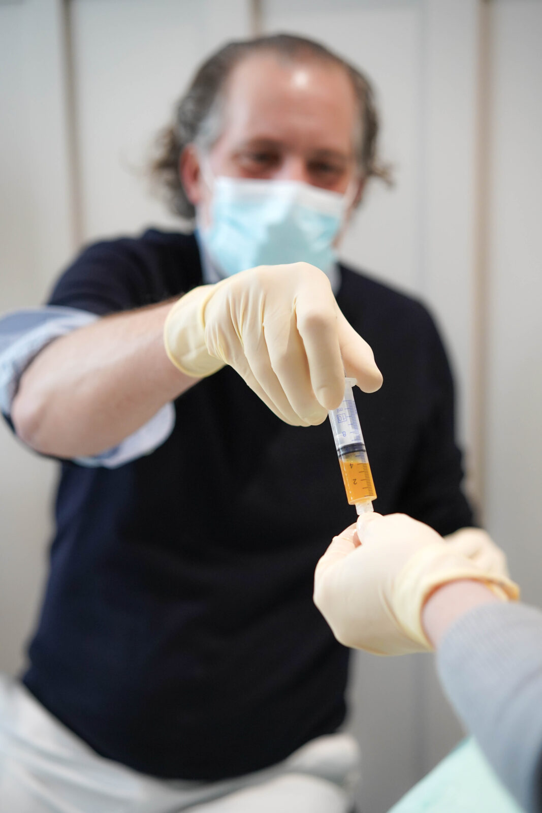 So sieht das fertige PPP bei Muskelverletzungen aus